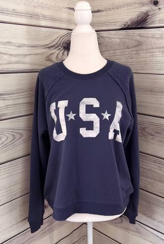 Grayson Threads 4th of July USA Blue Crewneck Sweatshirt