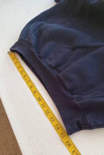E5 Notre Dame hoodie drawstring kangaroo pocket embroidered letters Size medium