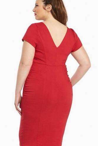 Torrid  Retro Chic Red Wiggle Dress Sz.20W