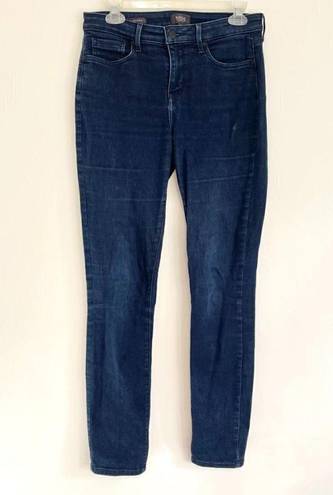 NYDJ  NOT YOUR DAUGHTERS JEANS Alina Legging Dark Wash Cropped Jeggings Jeans 4