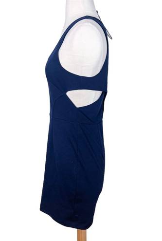 Silence + Noise Blue Cut Out Bodycon Dress