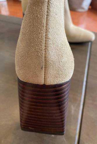 Blondo Salome Tan Suede Waterproof Bootie 8.5