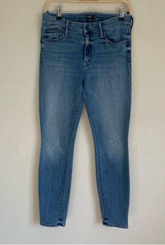 MOTHER The Looker Ankle in We The Animals Skinny Jeans Size 28