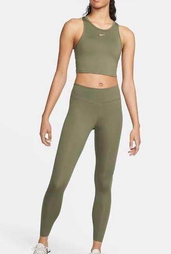 Nike  Dri-FIT One Luxe Olive/Metallic Gold Set XS