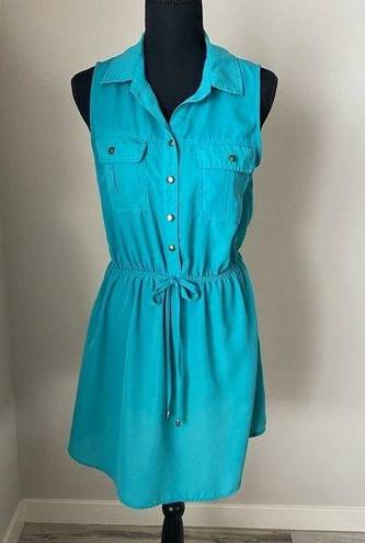 Bebop  Be You Be Fee Turquoise Dress Size Medium