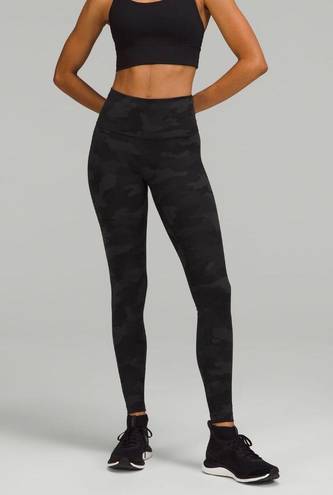 Lululemon Wunder Train High-Rise Camo  Leggings