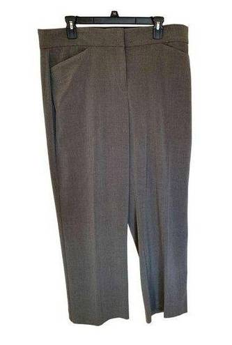 Briggs New York Briggs grey pants trousers women's 16 short NWT