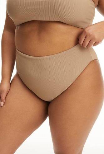 Good American  Good Waist Rib Bikini Bottoms NWT