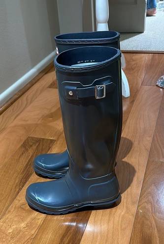 Hunter Tall Gray Rainboots