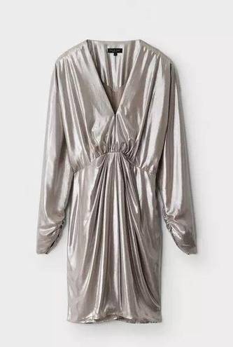 Rag and Bone  Eloise Metallic Mini Dress