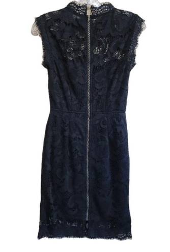 Sans Souci  Black Lace Sleeveless Dress Size XSmall