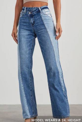 VICI Sammie Tonal High Rise 90S Jeans - Medium Wash / 28