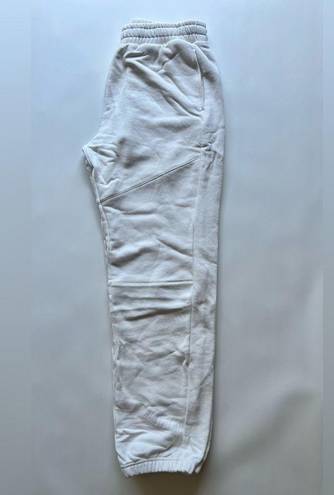 Naked Wardrobe White Sweatpants Size Small