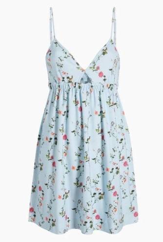 Hill House  Home The Aurora Organic Cotton Sleep Dress in Pond Floral Size XS NWT