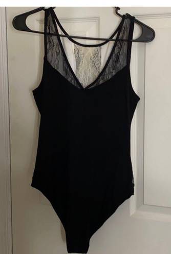 Marilyn Monroe Black white Lace Bodysuit   brand NWOT M