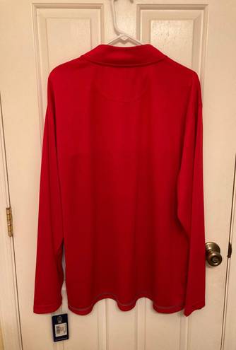 Proedge University Of Louisville Red Quarter Zip NWT Pullover