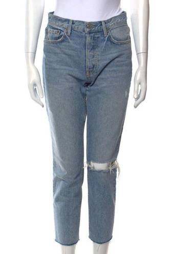 GRLFRND  High Rise Karolina Cotton Distressed Straight Leg Women's Jeans size 26