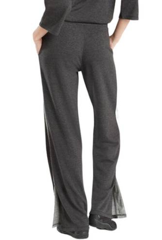 Natori Josie  Women's Chi French Yoga Gym Sweatpants Black Terry Pants Small