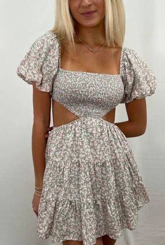 Sky to Moon Flower Sun Dress