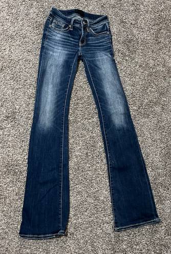 Buckle Black Bootcut Blue Jeans