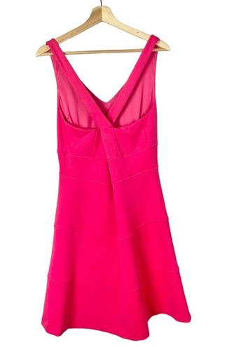 Jessica Simpson  Bright Raspberry Pink Fit & Flare Dress 12