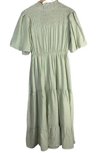 Hill House  Puff Sleeve Nap Dress Size Small