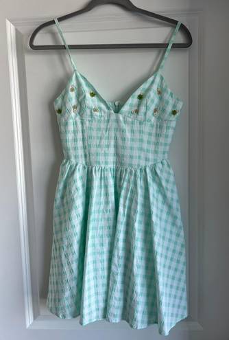 ZARA Gingham Dress