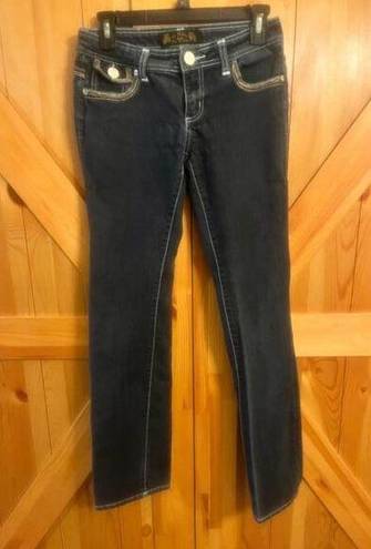 Only VO Virgin  Dark Wash Boot Jeans 27 Measurements 27x31