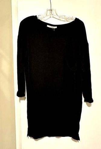 Ellison NWT  black tshirt dress with pocket size S