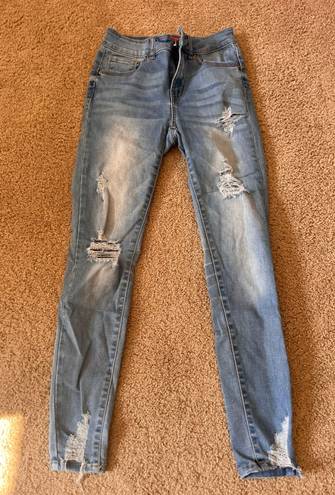 Wax Jean Skinny Jeans