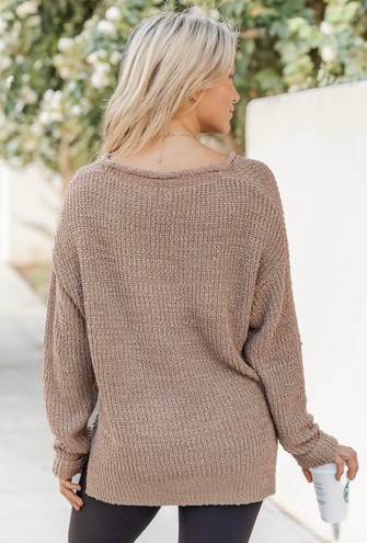 Pink Lily Knit Sweater