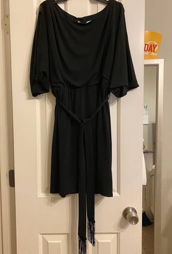 Jessica Simpson Black Dress With Cutout Shoulders