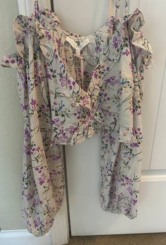 Revolve More to Come Floral Crop Top