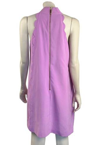 Ted Baker  London  Torriis Lilac‎ Scalloped Trim Halter Dress