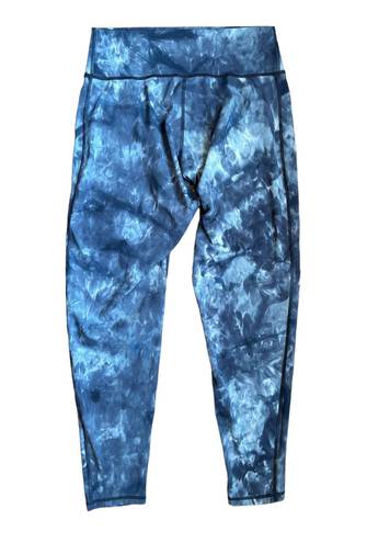 Gymshark Elevate Leggings Lakeside Blue Spray Dye Women’s Size XL Workout Active