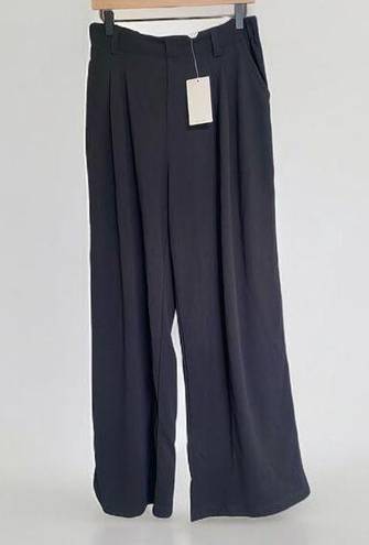 Halara Black Waffle Work Pants Wide Leg Large Tall Sold Out