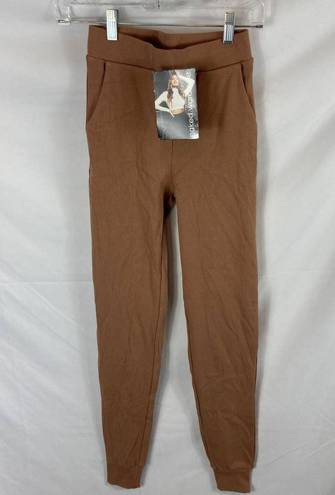 Naked Wardrobe NWT  Ribbed Joggers size small