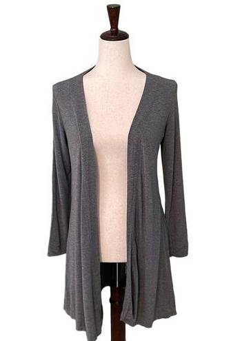 Felina Open front Cardigan Modal Cotton blend Heathered Gray women’s size S