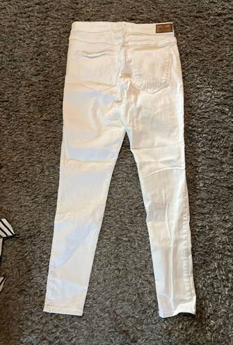 Hollister White Distressed Jeans