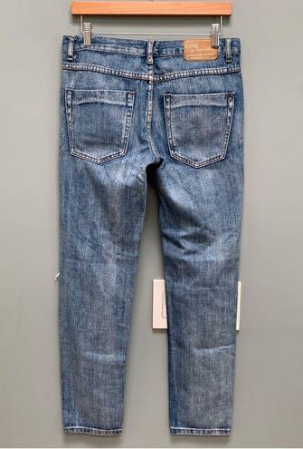 One Teaspoon  Awesome Baggies Destroyed Jeans in Blue 25