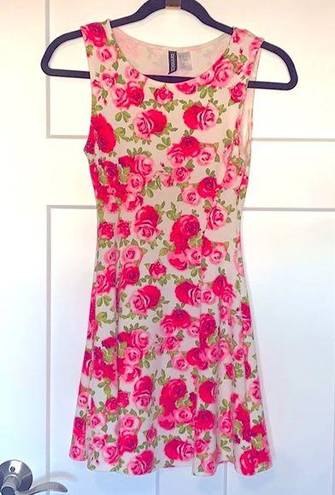 Divided Floral Dress