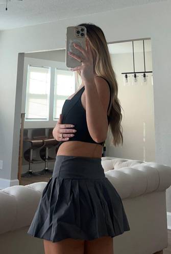 Pretty Little Thing Grey Mini Skirt