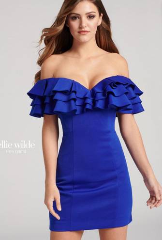 Ellie Wilde Royal Blue Dress