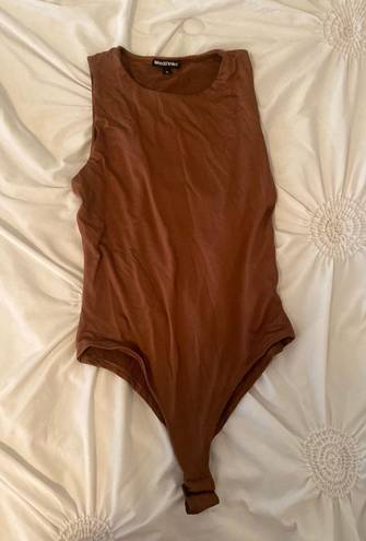 Wearever Brown Bodysuit