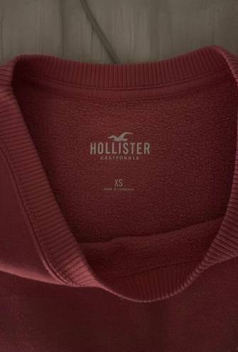 Hollister pink crew neck