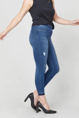 Spanx  High Waisted Distressed Skinny Jeans || size large