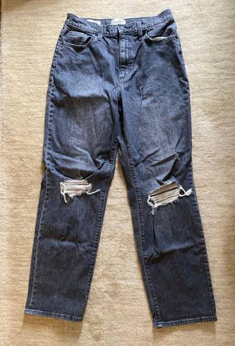 Universal Threads Black Vintage Straight Jeans