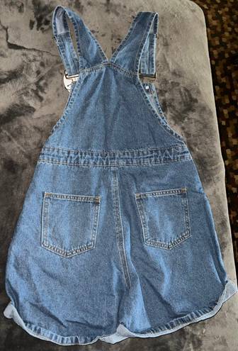 Princess Polly Kacey Overalls in Blue Denim