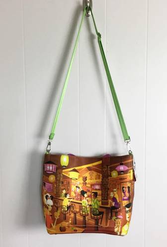 Disney Parks Shag Trader Sam's Grog Grotto Tiki Room Harveys Seatbelt Tote Bag