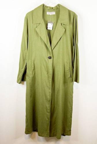 Free People NWT  Rae Duster S Green